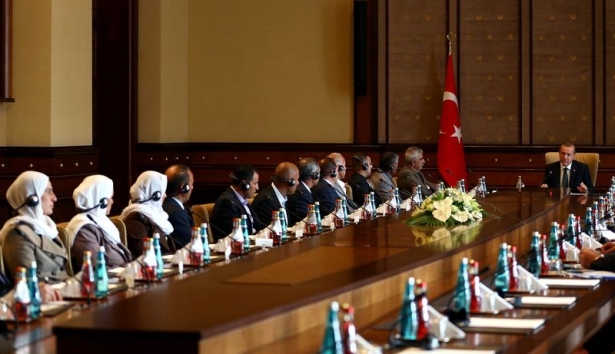 Cumhurbaşkanı Erdoğan Ezidileri kabul etti 8