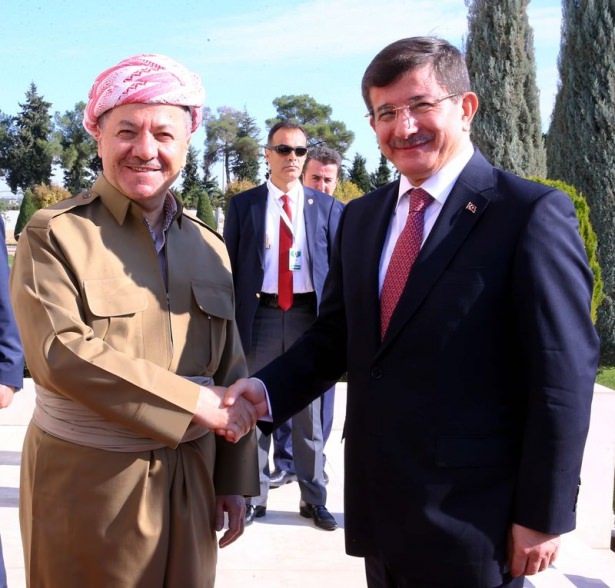 Davutoğlu, Barzani ile bir araya geldi 2