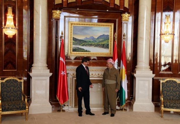 Davutoğlu, Barzani ile bir araya geldi 3