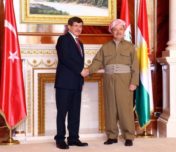 Davutoğlu, Barzani ile bir araya geldi 4