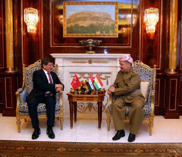Davutoğlu, Barzani ile bir araya geldi 5
