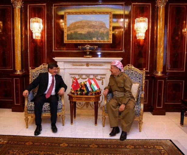 Davutoğlu, Barzani ile bir araya geldi 6