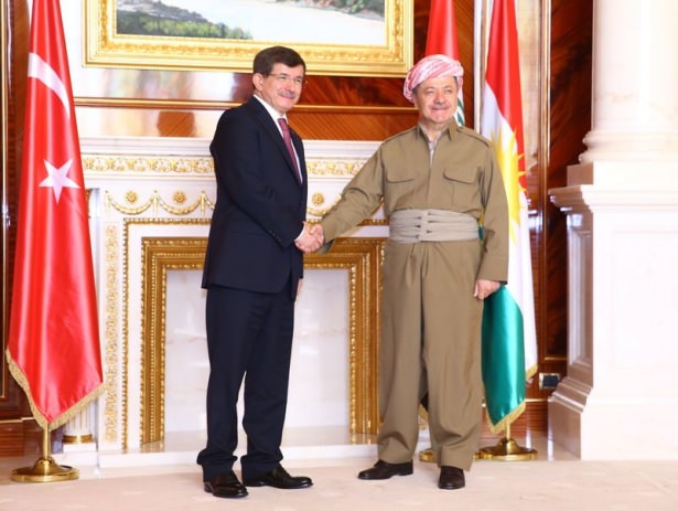 Davutoğlu, Barzani ile bir araya geldi 8