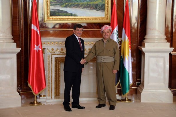 Davutoğlu, Barzani ile bir araya geldi 9