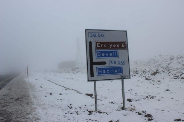 Kar kalınlığı 10 santimetreyi geçti! 18