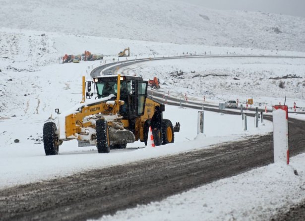 Kar kalınlığı 10 santimetreyi geçti! 7