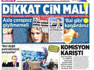 28 Kasım 2014 gazete manşetleri