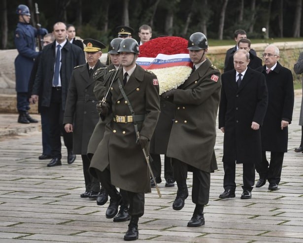 Rus Lider Vladimir Putin Türkiye'de 18