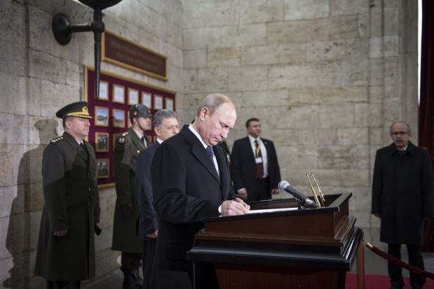 Rus Lider Vladimir Putin Türkiye'de 27