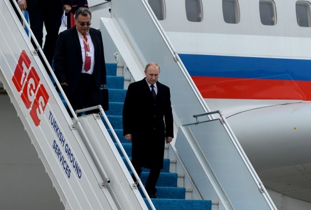 Rus Lider Vladimir Putin Türkiye'de 3