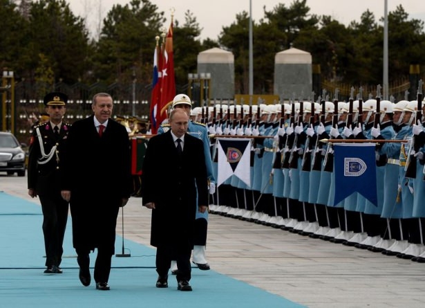 Rus Lider Vladimir Putin Türkiye'de 35