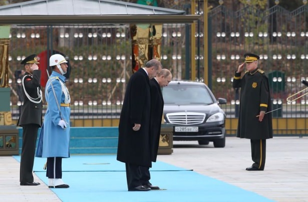 Rus Lider Vladimir Putin Türkiye'de 45