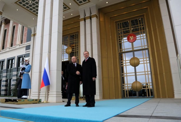 Rus Lider Vladimir Putin Türkiye'de 50