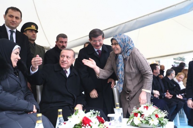 Erdoğan ve Davutoğlu hızlı tren açılış törenine katıldı 13