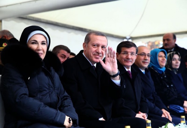Erdoğan ve Davutoğlu hızlı tren açılış törenine katıldı 9