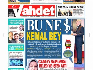 18 Aralık 2014 gazete manşetleri