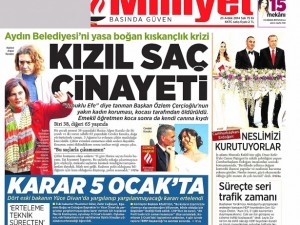 23 Aralık 2014 gazete manşetleri