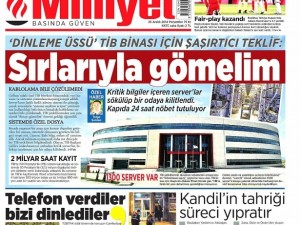 25 Aralık 2014 gazete manşetleri