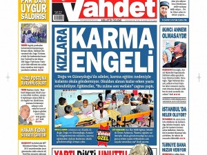 26 Kasım 2014 gazete manşetleri