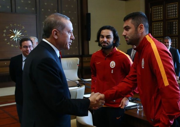 Galatasaray Erdoğan'ı ziyaret etti! 10