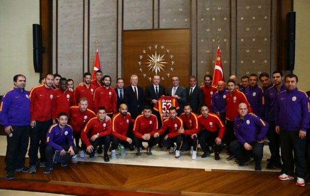 Galatasaray Erdoğan'ı ziyaret etti! 11