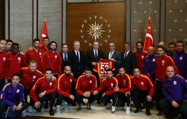 Galatasaray Erdoğan'ı ziyaret etti! 12