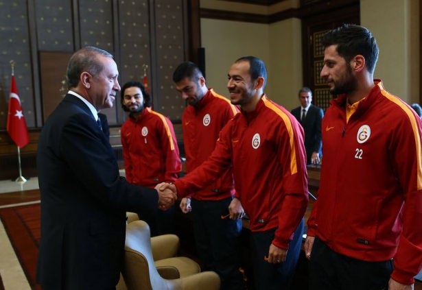 Galatasaray Erdoğan'ı ziyaret etti! 13