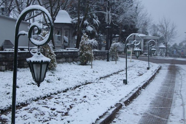 Türkiye'de hayran bırakan kar manzaraları 1