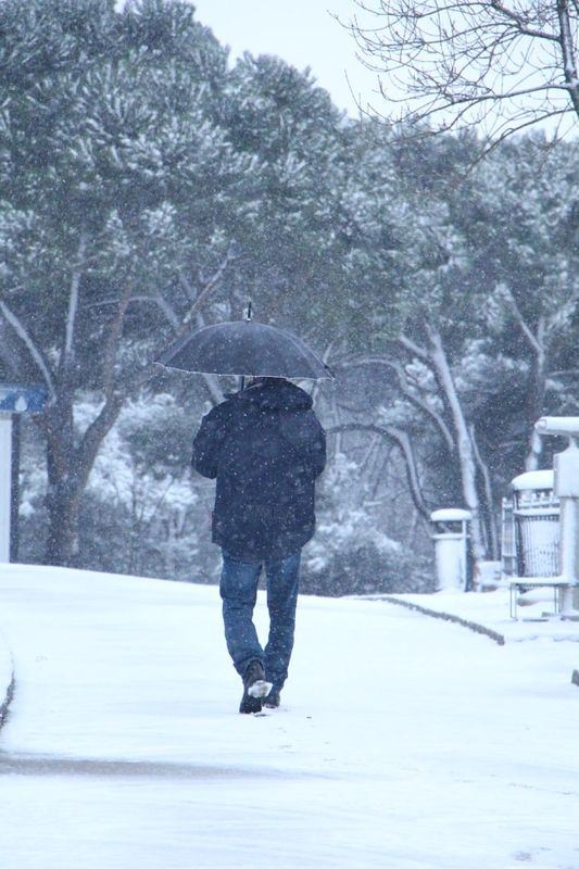 Türkiye'de hayran bırakan kar manzaraları 11