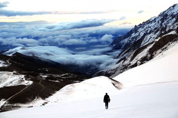 Türkiye'de hayran bırakan kar manzaraları 16