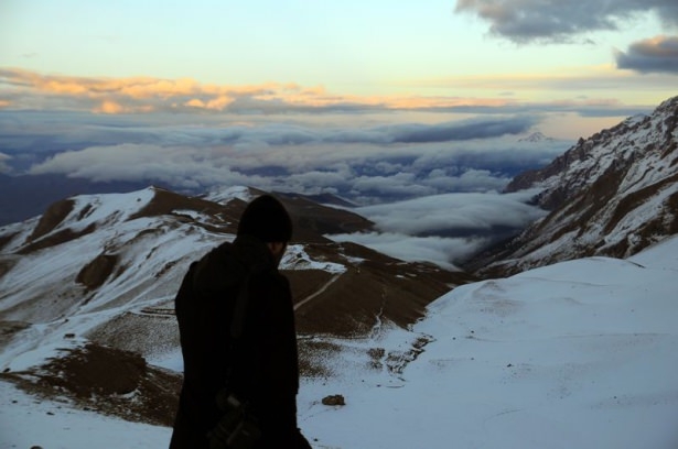 Türkiye'de hayran bırakan kar manzaraları 17