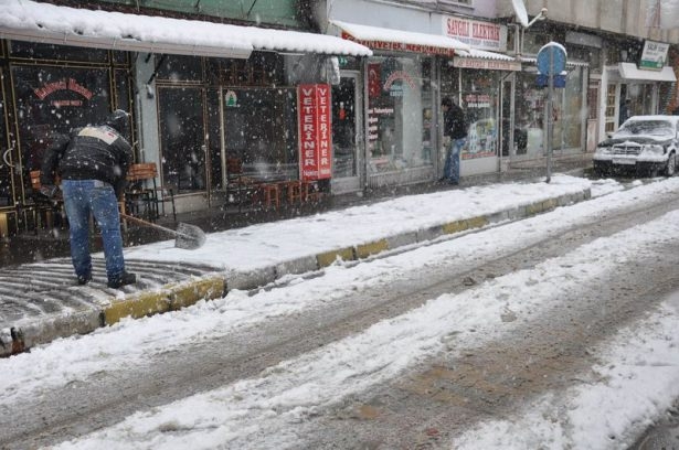 Türkiye'de hayran bırakan kar manzaraları 21