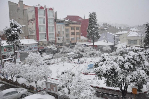 Türkiye'de hayran bırakan kar manzaraları 22