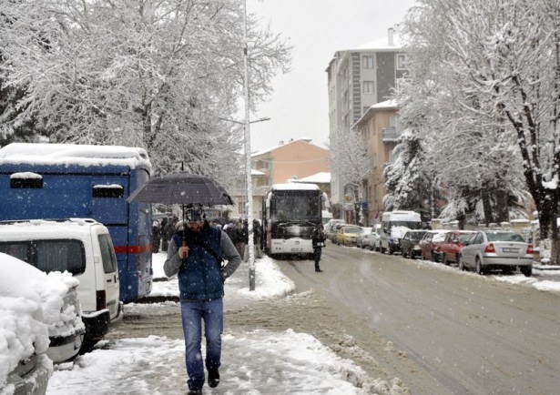 Türkiye'de hayran bırakan kar manzaraları 26