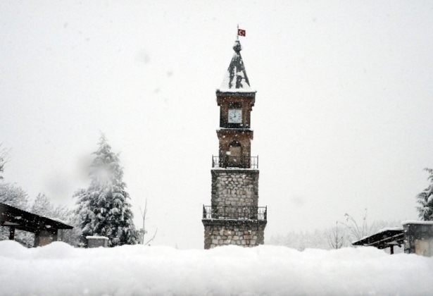 Türkiye'de hayran bırakan kar manzaraları 27