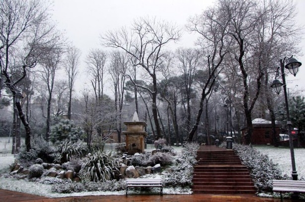 Türkiye'de hayran bırakan kar manzaraları 3