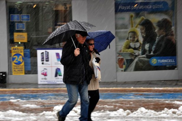 Türkiye'de hayran bırakan kar manzaraları 32