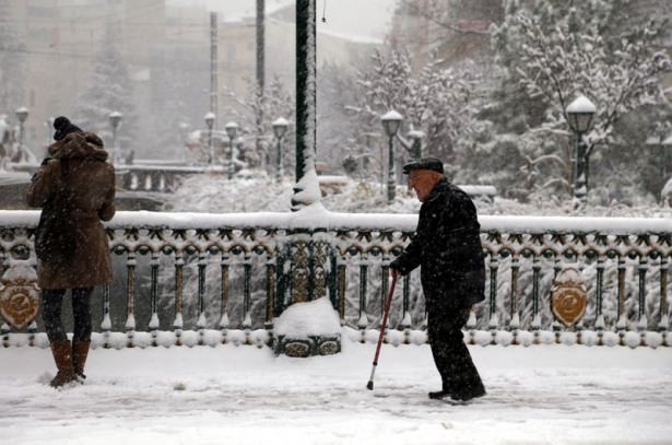 Türkiye'de hayran bırakan kar manzaraları 43