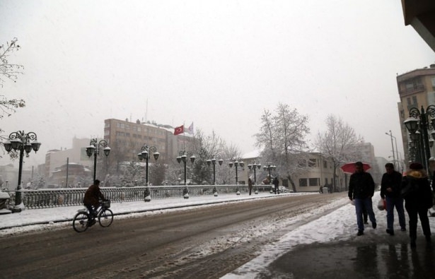 Türkiye'de hayran bırakan kar manzaraları 45