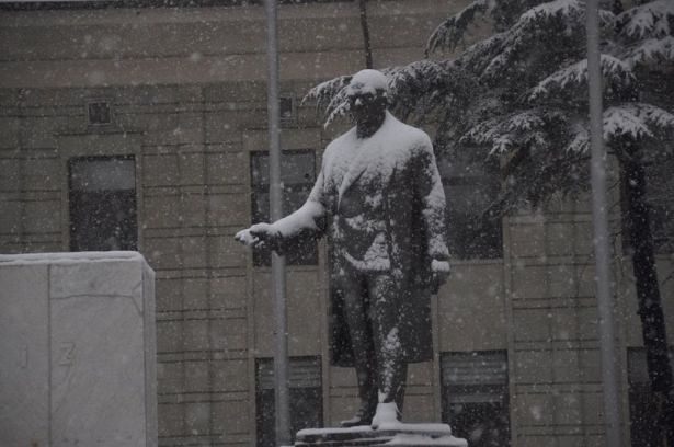 Türkiye'de hayran bırakan kar manzaraları 49