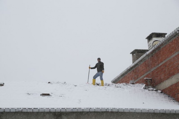 Türkiye'de hayran bırakan kar manzaraları 52