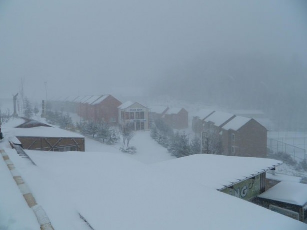 Türkiye'de hayran bırakan kar manzaraları 60
