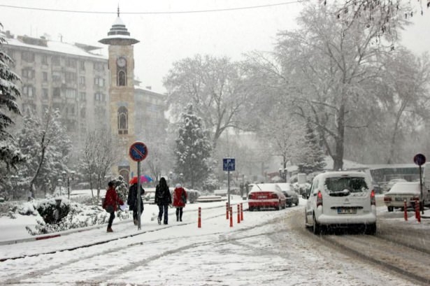 Türkiye'de hayran bırakan kar manzaraları 69