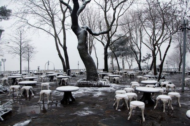 Türkiye'de hayran bırakan kar manzaraları 7