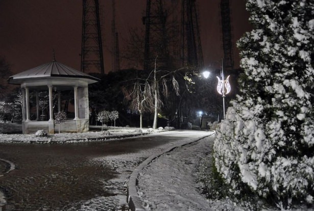 Türkiye'de hayran bırakan kar manzaraları 8