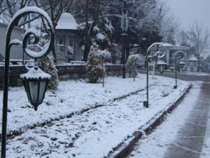 Türkiye'de hayran bırakan kar manzaraları