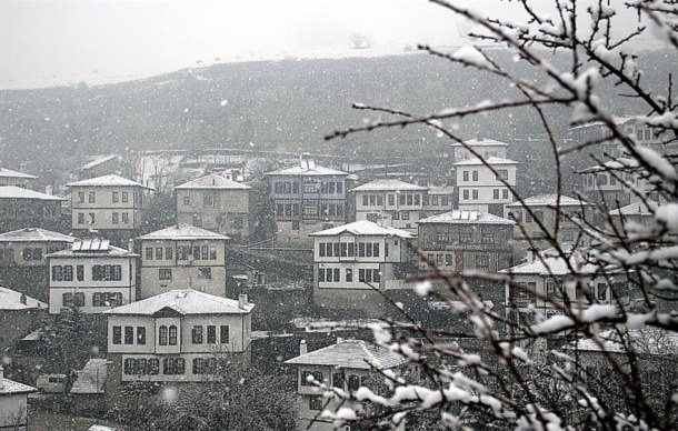Safranbolu'da kış ayrı bir güzel 15
