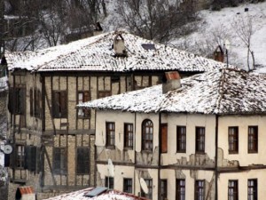 Safranbolu'da kış ayrı bir güzel