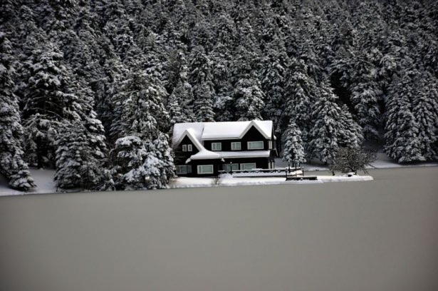 Yurttan kış manzaraları 16