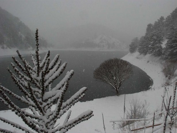 Yurttan kış manzaraları 24